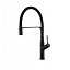 Grifo de cocina monomando flexible Sena negro mate de Imex